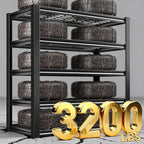 REIBII Garage Shelving 3200LBS, 5-Tier Storage Shelves, Adjustable Industrial Metal Shelving Unit for Garage, Basement, Pantry, Warehouse,Commercial, 36" W x 16" D x 72" H - Image 4