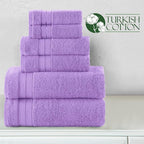 Elegant Comfort Luxury 6-Piece Towel Set, Premium Soft 100% Turkish Cotton - Image 5
