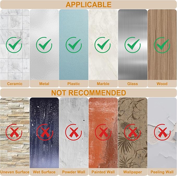 6 Pcs Adhesive Wall Hooks for Hanging - Image 6