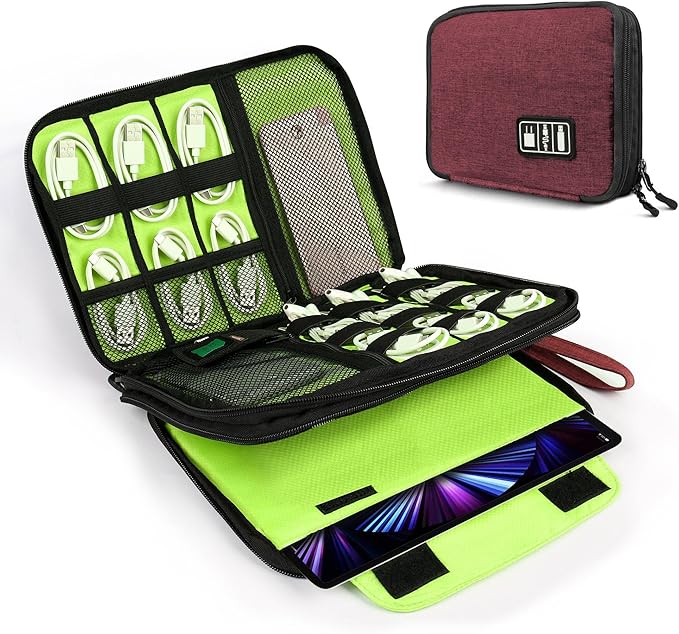 Luxtude Electronic Organizer Travel Case Large, Cord Organizer Travel, Large by Luxtude