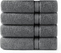 COTTON CRAFT - 4 Pack -Ultra Soft Oversized Extra Large Bath Towels 30x54 by COTTONCRAFT