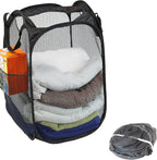 Simple Houseware Mesh Pop-Up Laundry Hamper Basket - Image 2