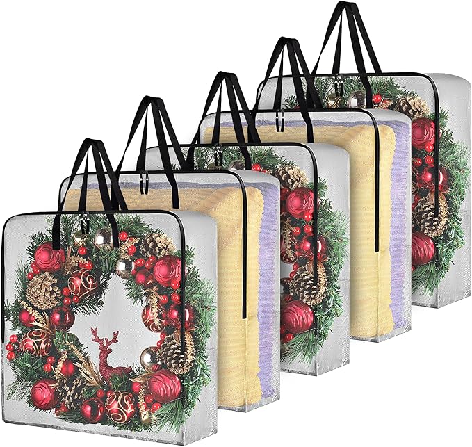 Handy Laundry 5-Pack Wreath Storage Bag by Handy+Laundry