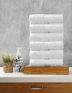 White Hand Towels for Bathroom - Image 2