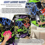 Funny Game Machine Laundry Basket Oxford Cloth Colorful Game Laundry Hamper - Image 8