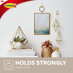 Command Small Metallic Wall Hooks, Total 16 Hooks - Image 3