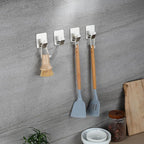 YIGII Adhesive Towel Hooks, Strong Stick on Bathroom Hooks - Image 4