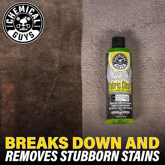 Chemical Guys Foaming Citrus Fabric Clean, Carpet and Upholstery Cleaner - Image 4