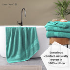 LANE LINEN Bathroom Towels Set- 100% Cotton Luxury Bath Towels - Image 4