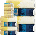 SEMAXE 12-Piece Family Bathroom Towel Set by SEMAXE