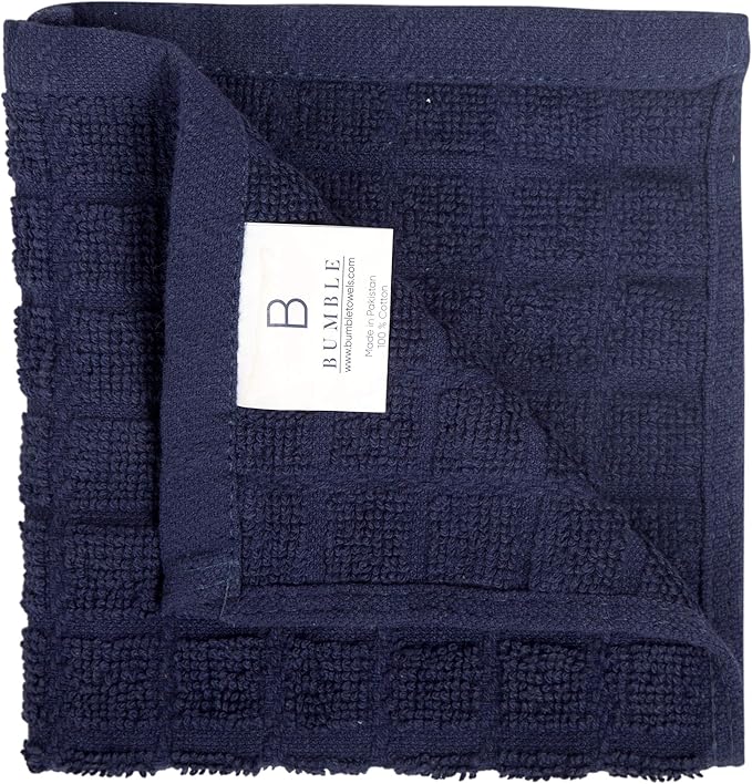 Bumble Dish Cloths | 12" x 12" | 100% Cotton Kitchen Towels | 405 GSM | Soft - Image 3