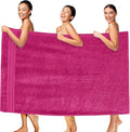 Elegant Comfort Three Line Popcorn Extra Large Luxury Bath Towel by ELEGANTCOMFORT