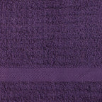 DII Basic Terry Collection Waffle Dishtowel Set, Solid Eggplant, 4 Piece - Image 4