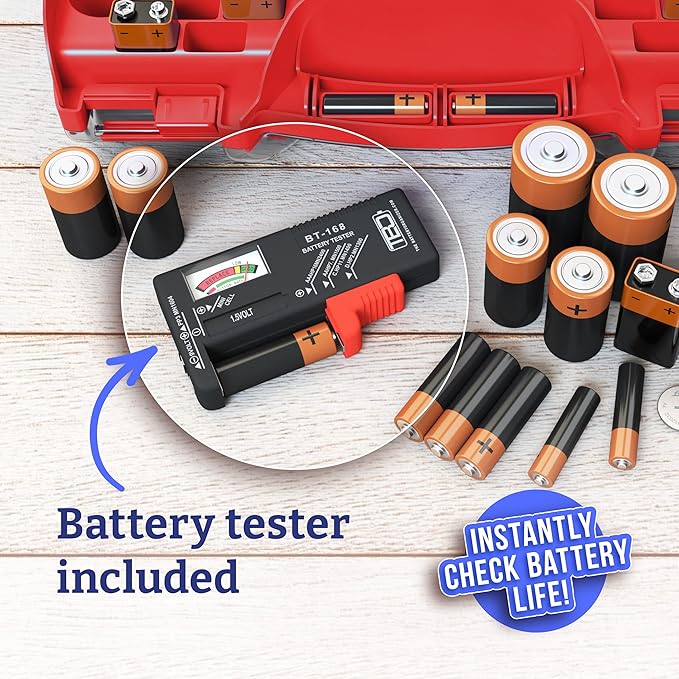 Battery Organizer Storage Case - Image 4