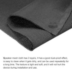 MECCANIXITY Speaker Grill Cloth 20 x 63 Inch Stereo Mesh Fabric Protective - Image 3