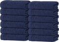 Tens Towels Pack of 12 Washcloths, 12 x 12 Inches, Lighter Weight, Quick to Dry by TensTowels