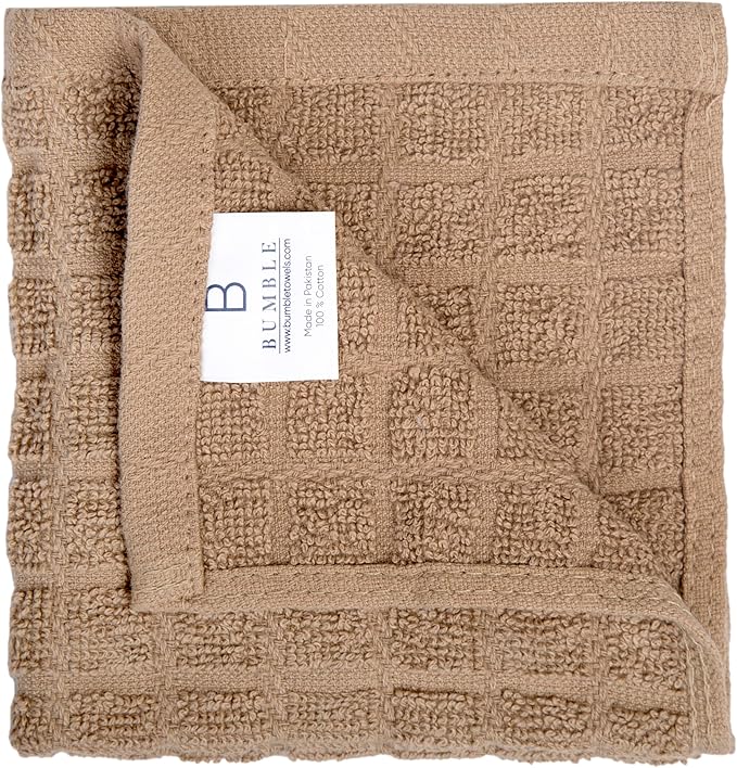 Bumble Dish Cloths | 12" x 12" | 100% Cotton Kitchen Towels | 405 GSM | Soft - Image 3