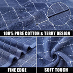 Mordimy 100% Cotton Terrycloth Kitchen Towels and Dishcloths Sets, Soft and - Image 2