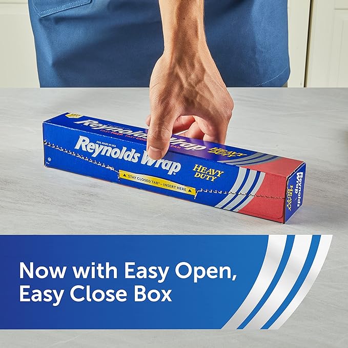 Reynolds Wrap Heavy Duty Aluminum Foil, 50 Square Feet - Image 6