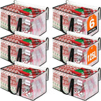 Clear Heavy Duty Extra Large Moving Bags, Reinforced Handle and Double Zipper by RoomHacks