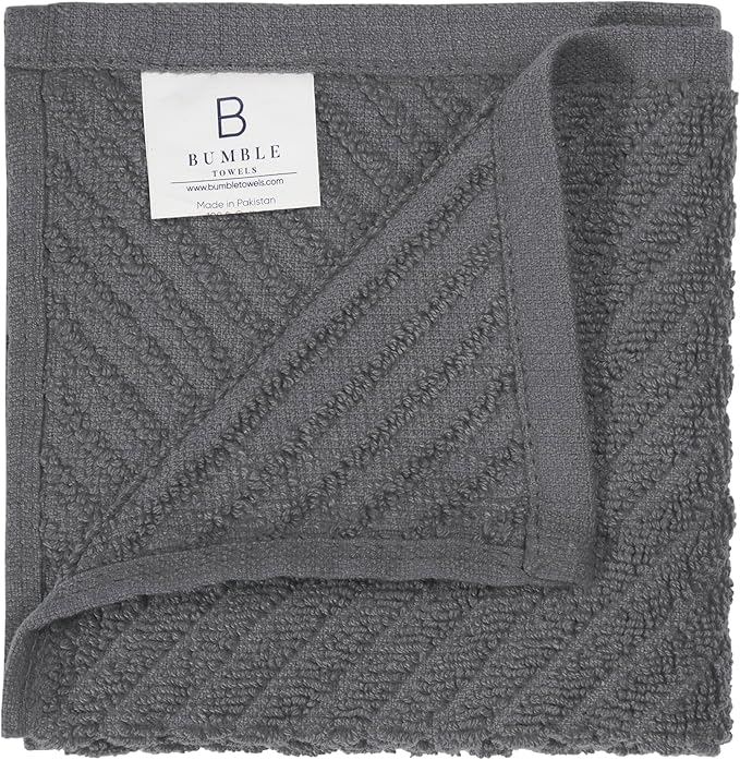 Bumble Towels Premium Kitchen Dish Cloths | 8 Pack | Diagonal Deluxe Dish Cloth - Image 6