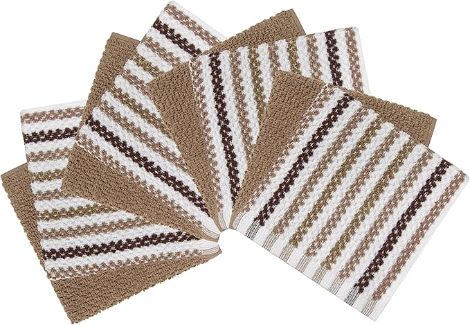 Bumble Towels Premium Dish Cloths 12"x12" | 100% Natural Ring Spun Cotton Tea - Image 2