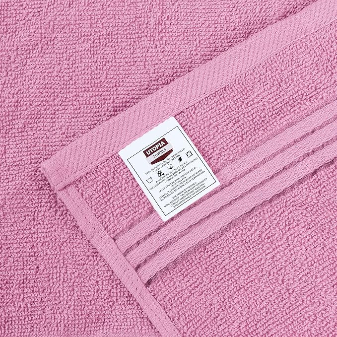 Utopia Towels Wash Cloths Set, 12 by 12 Inches, 100% Cotton Ring Spun, Highly - Image 2