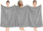 American Soft Linen 100% Cotton 600 GSM Turkish 40x80 Oversized Bath Towel Sheet by AmericanSoftLinen