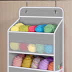 Univivi Hanging Storage Organizer Nursery Closet Cabinet Baby Storage - Image 4