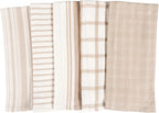 KAF Home Assorted Flat Kitchen Towels | 100% Cotton - Image 2
