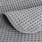 POLYTE 430 GSM Microfiber Lint Free Washcloth Face Towel, 13 x 13 in, 4 Pack - Image 4