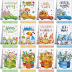 12 Pcs Seasonal Kitchen Towels Set by FuWeave