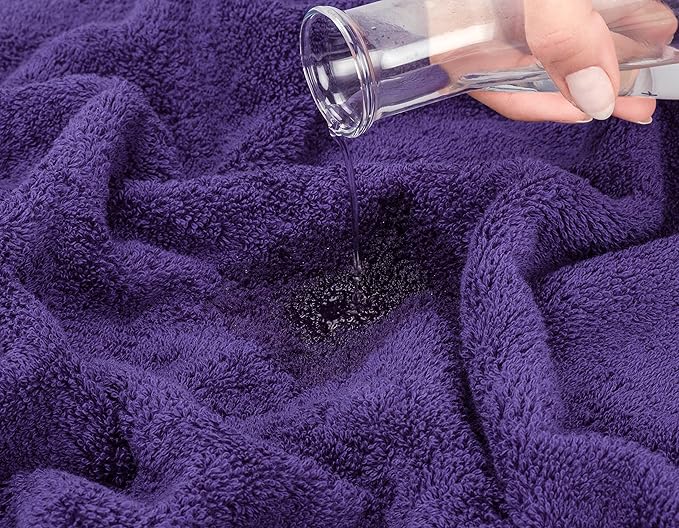 American Soft Linen Luxury 6 Piece Towel Set, 2 Bath Towels 2 Hand Towel 2 - Image 7