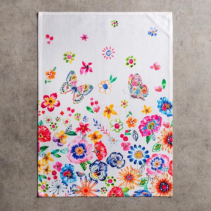 Maison d' Hermine Kitchen Towels Set of 3 100% Cotton 27.50" x 20" Reusable - Image 8