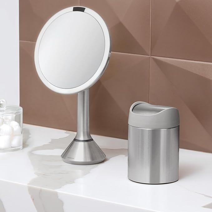 simplehuman, Brushed Stainless Steel 1.5 Liter / 0.4 Gallon Mini Countertop - Image 4