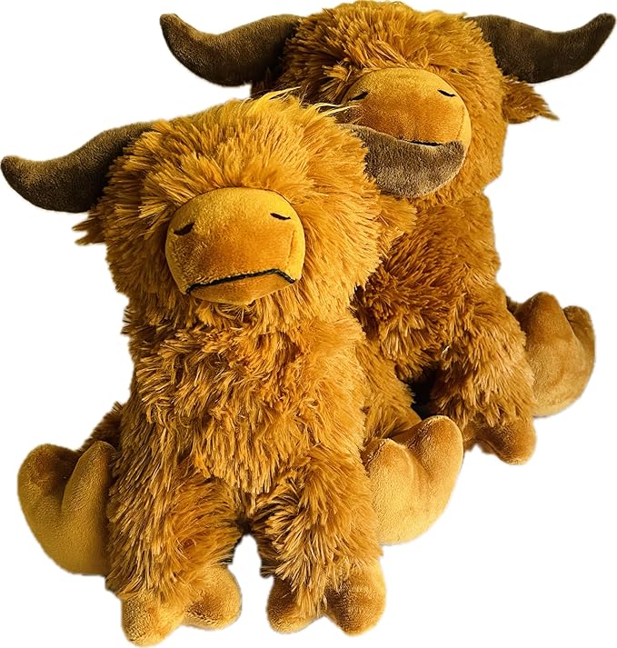 Highland Cow Door Stopper – Cute Weighted Animal Doorstop 2.2 lbs - Image 7