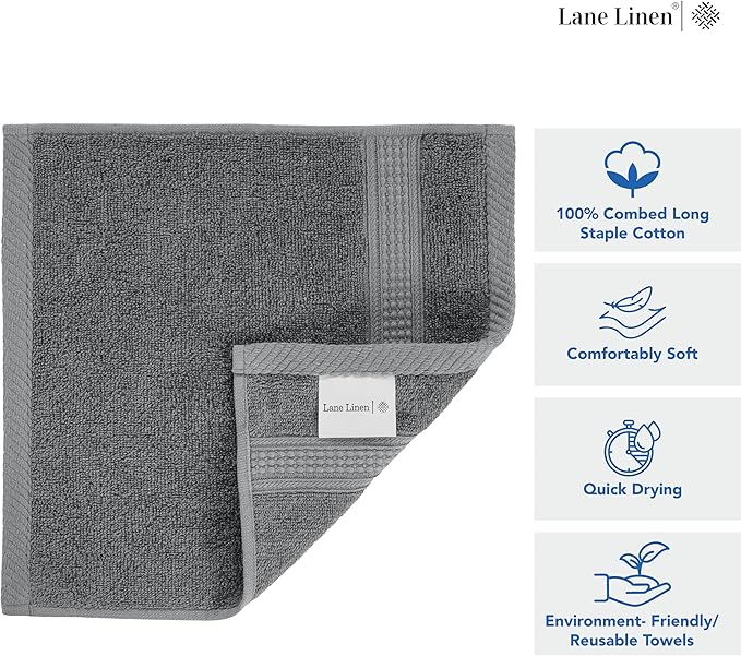 LANE LINEN Washcloths Set - Image 6