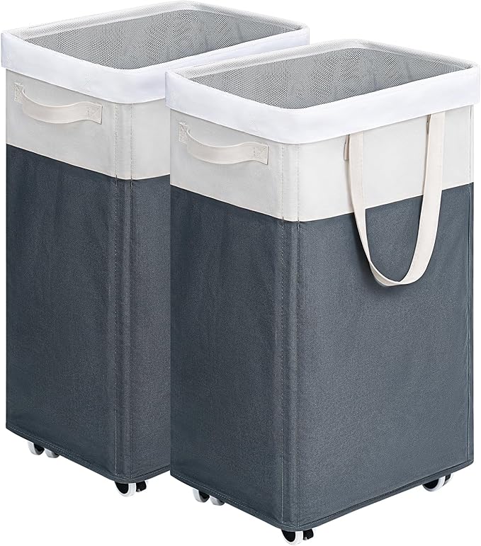 Goodpick Laundry Baskets 2-Pack, 75L Hamper by Goodpick