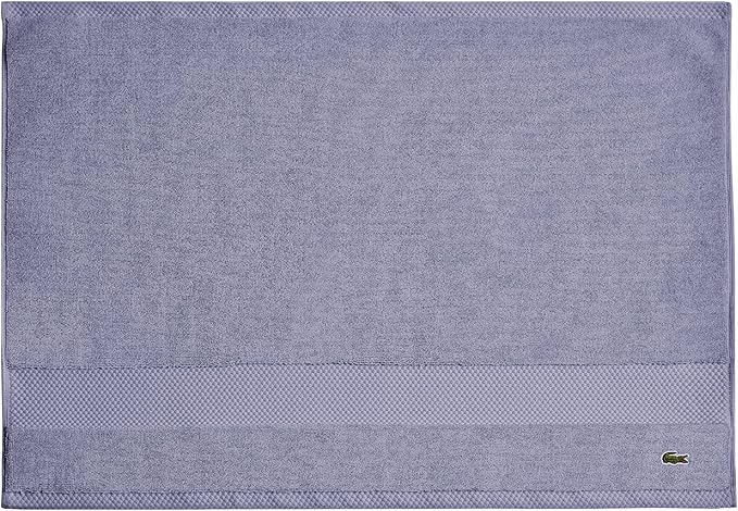 Lacoste Heritage 100% Supima Cotton Tub Mat, Light Denim, Premium Super Soft by LACOSTE