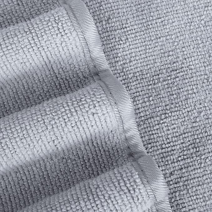 POLYTE Premium Lint Free Microfiber Washcloth Face Towel, 13 x 13 in - Image 4