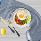 Homaxy Premium Kitchen Towels, Large Cotton Kitchen Hand Towels, Flat and Terry - Image 5