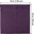 Utopia Towels 12 Pack Premium Wash Cloths Set, 12 by 12 Inches, 100% Cotton - Image 2