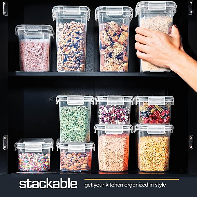 14 PCS Airtight Food Storage Containers - Image 2