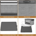 Trash Bag Holder Dispenser 2 Pack Extra Large, Oxford Cloth Garbage Bag Storage - Image 6
