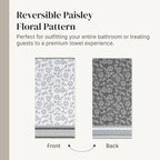 Modern Threads Ophelia 6-Piece 100% Cotton Towel Set – Reversible Yarn Dyed - Image 6