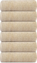Tens Towels Pack of 6 Hand Towels, 100% Cotton, Lighter Weight, Quick to Dry - Image 8