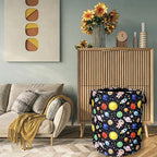 Funny Astronaut Laundry Basket Foldable - Image 7