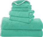 TENSTARS Luxury Silk Hemming Towel Set by TENSTARS