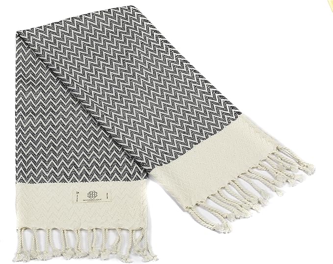 Madamelique Exclusive Hand Towels Set of 2-18 x 40 Inches - Image 5