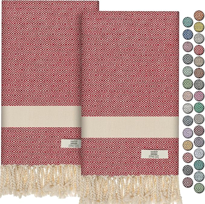 Turkish Hand Towels by EPHESUSTOWELS